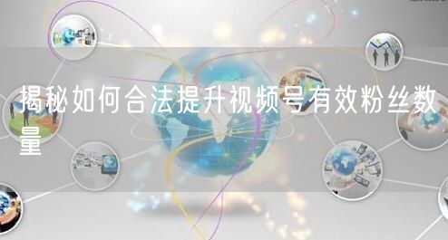 揭秘如何合法提升视频号有效粉丝数量