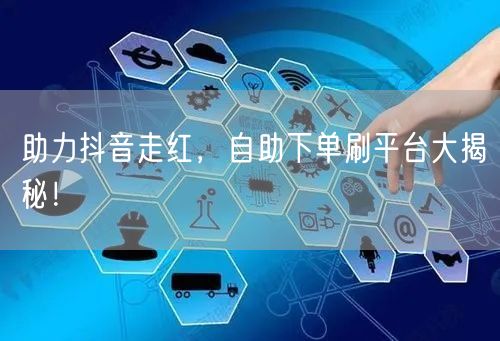 助力抖音走红,自助下单刷平台大揭秘!