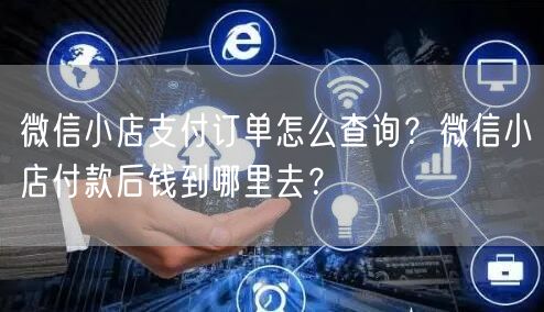 微信小店支付订单怎么查询？微信小店付款后钱到哪里去？