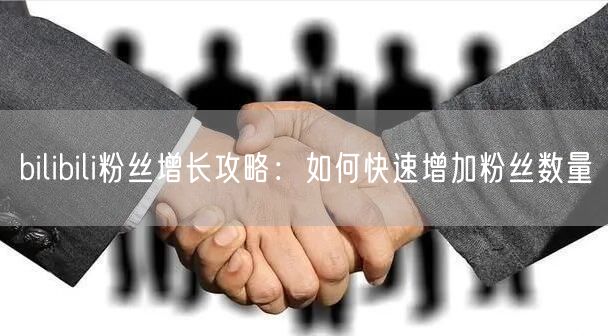 bilibili粉丝增长攻略:如何快速增加粉丝数量