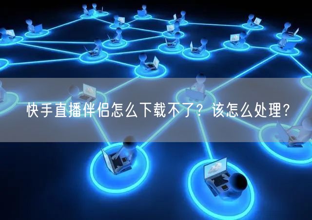 快手直播伴侣怎么下载不了？该怎么处理？