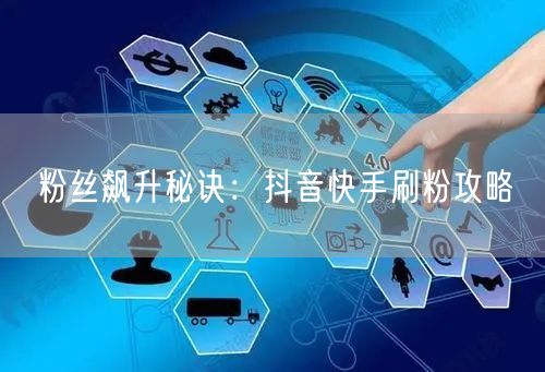 粉丝飙升秘诀：抖音快手刷粉攻略
