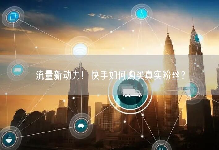 流量新动力！快手如何购买真实粉丝？